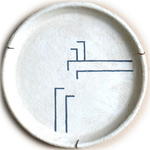 Борис Чернышев. Африканский алфавит. Серия декоративных тарелок (керамика)