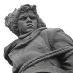 Памятник "Орлёнок". Скульптор Л. Головницкий. Архитектор Е. Александров. 1958