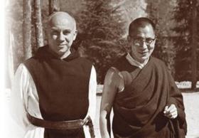 Томас Мертон и Далай-Лама XIV