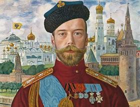 Борис Кустодиев, "Царь Николай II", 1915